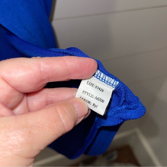 Majestic New York Mets Vintage Royal Blue Jersey Adult Size 2X - Picture 3 of 6